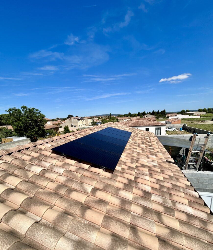 Installation de panneaux photovoltaïques à Pépieux